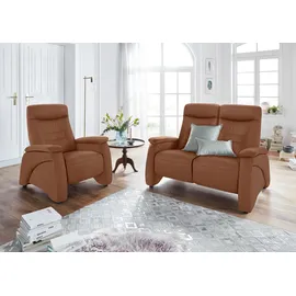 exxpo - sofa fashion Relaxsessel Ascoli Kunstleder 88 x 106 x 99 cm Braun mit Relaxfunktion