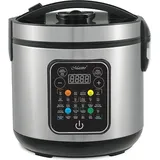Maestro mr-794 Multi Kocher, Dampfgarer - Reiskocher, Silber, schwarz,