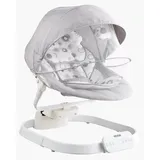 Vevor Babyschaukel, Babywippe mit 3 Geschwindigkeiten & 3 Sitzpositionen, IMD-Touchpanel, Fernbedienung, Bluetooth & 10 voreingestellten Liedern, für Kinder im Alter von 0–9 Monaten bis zu 9 kg