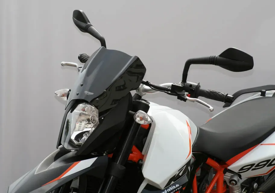 MRA Sport scherm SP KTM 990 Supermoto SM/SMR, 08-, zwart, zwart