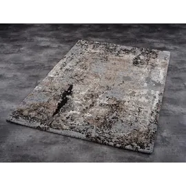 Novel Timeline Quantum Webteppich 160 x 230 cm Braun/Beige