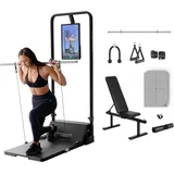 SPEEDIANCE Kraftstation Gym Monster Ganzkörper-Krafttraining Home Gym- Works Plus schwarz