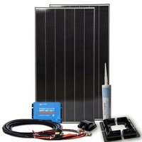 500W BLACK LINE MPPT Wohnmobil Solaranlage Solarset Caravan Komplettset Schindel