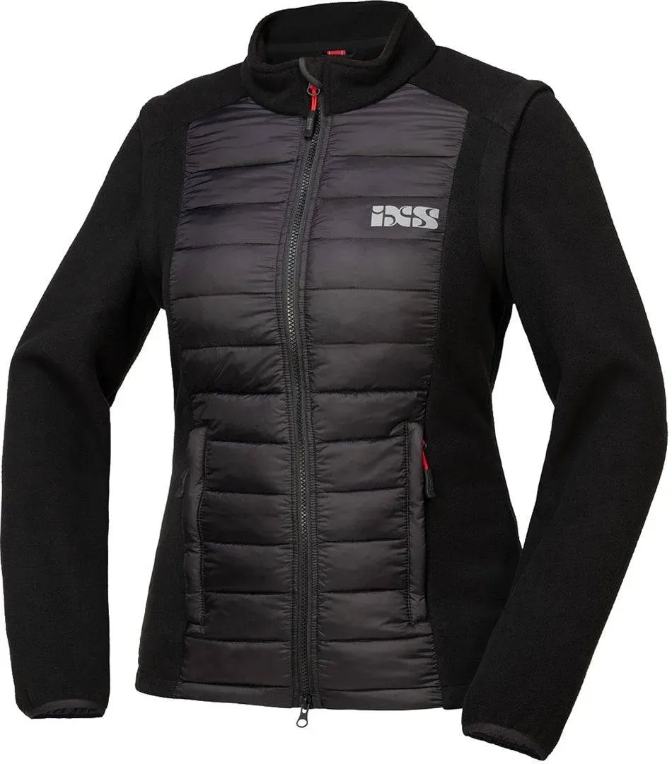 iXS Team Damen Jacke Zip-Off schwarz - D2XL