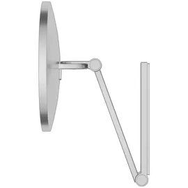 Keuco Kosmetikspiegel iLook_move d 212mm, unbel., Schwenk., alu./finish
