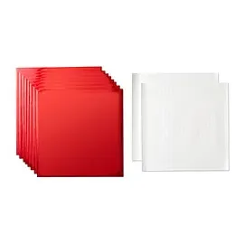 cricuttm Transferfolien für Schneideplotter rot 30,5 x 30,5 cm, 8 St.