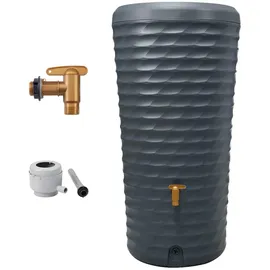 4rain Jolie 2in1 Regentonne 230 l grau
