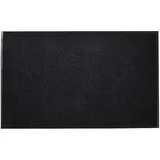 vidaXL Fußmatte 90 x 120 cm Schwarz