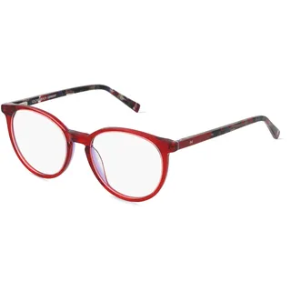 Humphrey’s 580046 okulary korekcyjne dla nastolatków, Oprawka: Tworzywo sztuczne, 45mm/15mm/130mm, czerwony