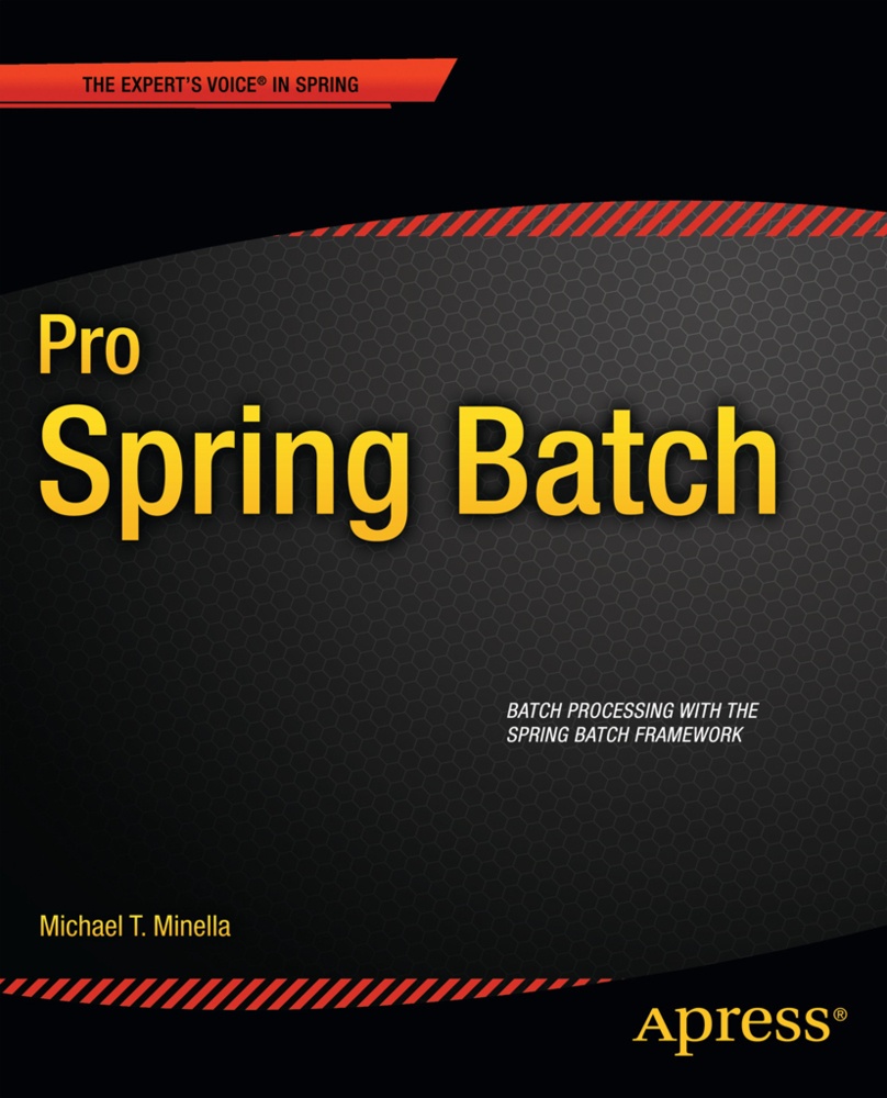 Pro Spring Batch - Michael Minella  Kartoniert (TB)