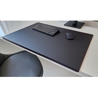 Profi Mats Schreibtischunterlage PM Schreibtischunterlage mit Kantenschutz Sanftlux Leder 12 Farben rot|schwarz 90 cm