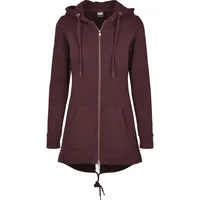 URBAN CLASSICS Parka Sweatshirt Dark Red XL