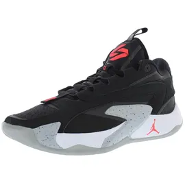 Jordan Nike Herren Jordan Luka 2 Sneaker, Black/Bright Crimson, 43