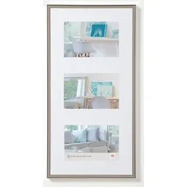 walther design Bilderrahmen New Lifestyle grau 10x15 cm 3er Set