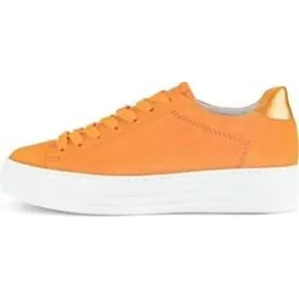 Gabor Sneaker, low für Damen orange, 38 1⁄2 EU / 5.5 UK