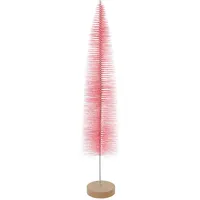 Trendline Deko Baum Kunststoff Ø 9 x 46 cm rosa Figur