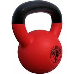 Kettlebell Guss mit Vinylbeschichtung 2 kg - 32 kg ROT|ROT|ROT 2kg