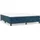 vidaXL Boxspringbettgestell 160 x 200 cm Dunkelblau