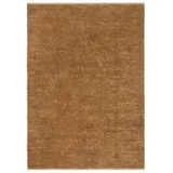 vidaXL Schlingenteppich Handgefertigt 160x230 cm Jute und Baumwolle