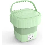 TipTop Home  Mini-Waschmaschine Campingwaschmaschine Tragbare 6L, 3 modi, grün
