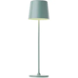 Brilliant LED Akku-Tischlampe Kaami 37 cm dimmbar USB-Kabel grün