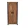 MiaMöbel Madras Dielenschrank 80x180x45 cm Schwarz