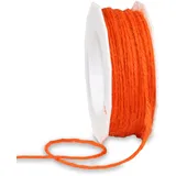 Präsent Kordel Jute matt orange 2,0 mm x 25,0 m