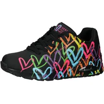 SKECHERS JGoldcrown Uno Highlight Love black/multi 36