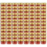 vidaXL Marmeladenglas 110 ml 96 St.