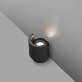 faro BARCELONA Außenwandleuchte Aluminium IP65 16 W grau