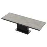 Design Esstisch Tisch HME-111 Hochglanz ausziehbar 160 bis 256 cm - Grau