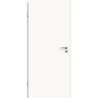 Kilsgaard Zimmertür weiß mit Zarge Set Typ 42/00 lackiert ähnlich RAL 9010, DIN Links, mm,735x1985 mm