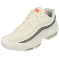 NIKE Herren Air Max 95 Ultra Sneaker, White White Cool Grey Total Orange, 45 EU