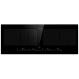 Klarstein Induktionskochfeld 4 Platten, 90cm Glaskeramik-Kochfeld, 7200W, Touch-Control & Überhitzungsschutz, Effizientes Glaskeramikkochfeld