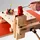 Sjöbergs Werkbank Holz/Metall 33309 braun