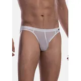 Olaf Benz Herren Slip weiß Mikrofaser/Funktion unifarben, weiß, NOS