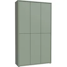 Forte Alice Springs Schuhschrank 109,2x191,9x34,9 cm grün