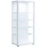 VCM Standvitrine Glasol 52 x 35 x 115 cm Weiß