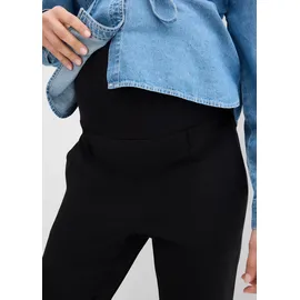 bonprix Stretch- Umstandshose mit Gummizügen und bequemem Jersey-Einsatz am Bauch