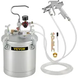 Vevor Farbspritzpistole 10 L, 30 PSI, Farbbehälter, Farbsprühsystem für Wasserfarbe, Lacke, feine Oberflächen