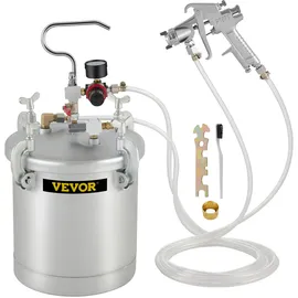 Vevor Farbspritzpistole 10 L, 30 PSI, Farbbehälter, Farbsprühsystem für Wasserfarbe, Lacke, feine Oberflächen