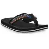 Fila Ravello Slipper Flipflop, Black-Vallarta Blue, 41