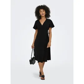 Only Wickelkleid Schwarz 34