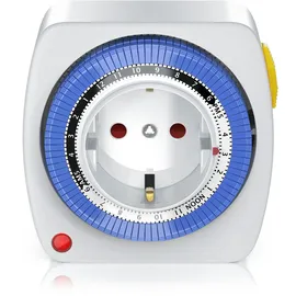 Bearware 24h Zeitschaltuhr 15 min. Zeitintervalle Kinderschutzsicherung