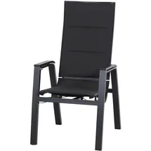 Siena Garden Milano Relaxsessel 73 x 59 x 110 cm dunkelgrau