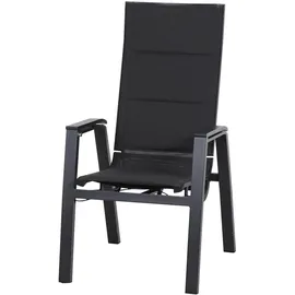 Siena Garden Milano Relaxsessel 73 x 59 x 110 cm dunkelgrau