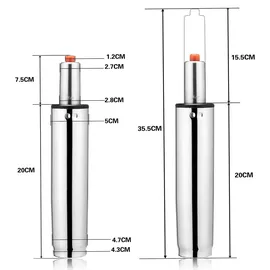 DEUBA Gasdruckfeder 275-355mm 360° Drehbar 275 x 355