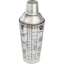 xavax Cocktail-Shaker Glas 400 ml Edelstahl/Glas