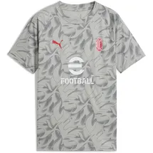 Puma AC Milan Trainingsshirt 2023 grau Unisex Kinder Gr. 176