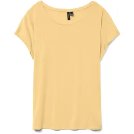 Vero Moda Vmava Plain Ss Top JRS Noos Gelb S